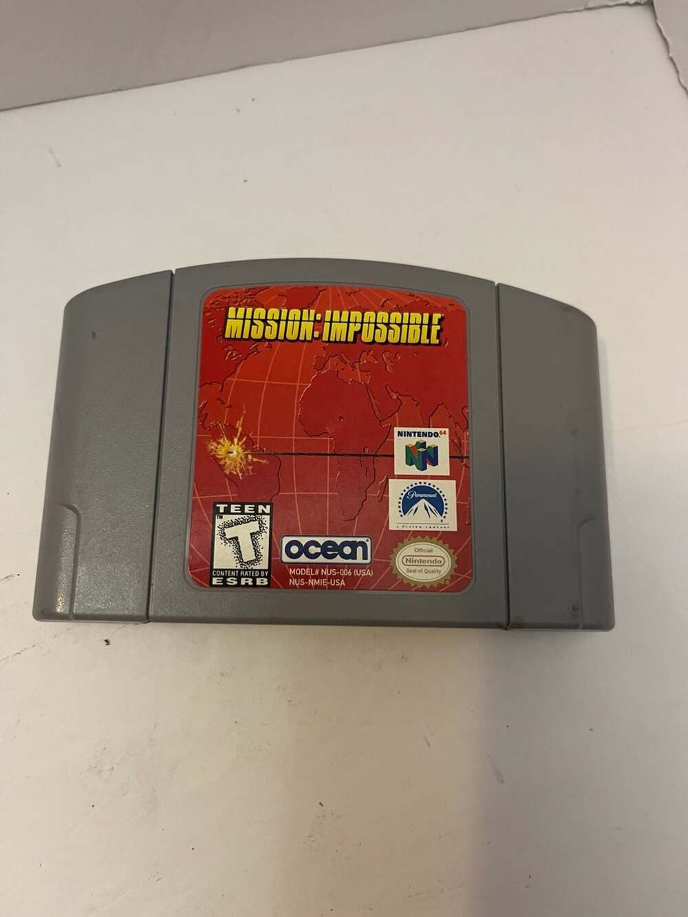 Mission: Impossible Nintendo 64 N64 Game Cartridge